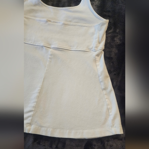 MOTHERHOOD White Maternity Halter Top, Tie Back, Size Small. Cotton & Spandex - Picture 5 of 8